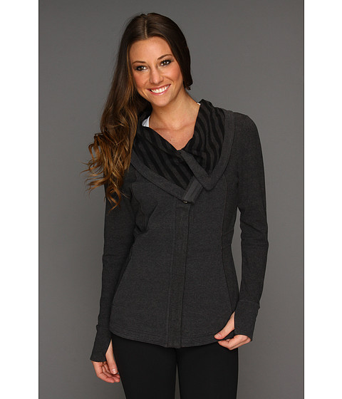 Cheap Lucy Sculpted French Terry Jacket Asphalt Heather