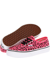 Cheap Vans Kids Authentic Toddler Youth Neon Leopard Pink Black