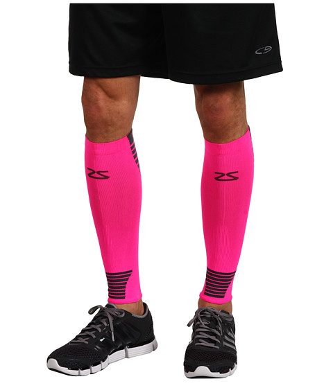 Zensah Ultra Compression Leg Sleeves Neon Pink