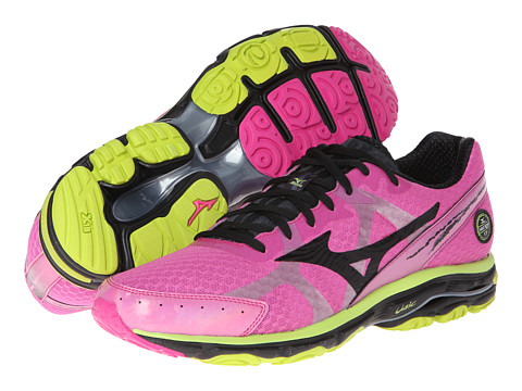Mizuno Wave® Rider™ 17 Electric/Black/Lime Punch