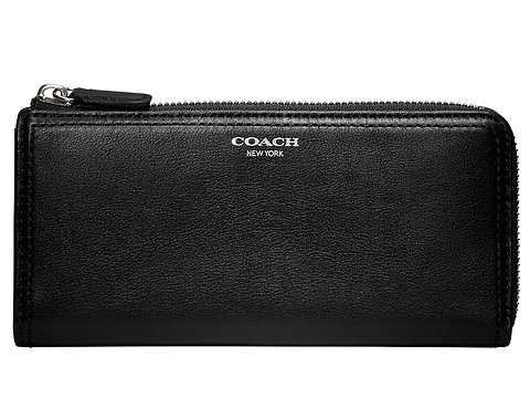 COACH - Legacy Leather Slim Zip
