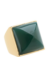 Elizabeth and James  Metropolis Pyramid Statement Ring With Green Onyx  image