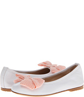 Fendi Kids  Flat With Coral Bow And Strap (Little Kid/Big Kid)  image