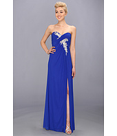 Faviana  Strapless Ruched Mesh Gown 7316  image