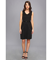Ellen Tracy  Jacquard Fit And Flare With Cutout Back  image