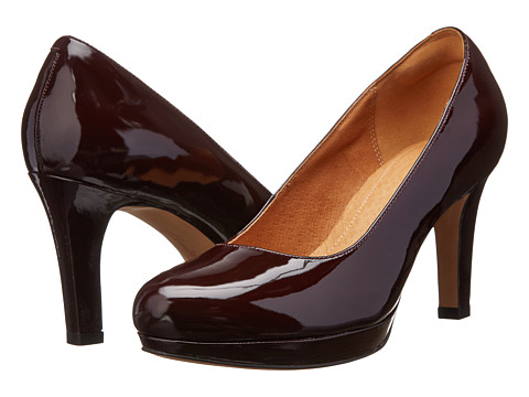 clarks burgundy heels off 71% - online 