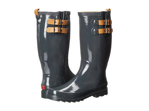 Chooka Top Solid Rain Boot Charcoal - Zappos Free Shipping BOTH ...