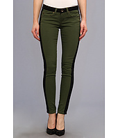 dollhouse  Tuxedo Stip Colored Skinny in Olive  image