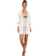 La Blanca  Solid Intuition Tunic Cover-Up  image