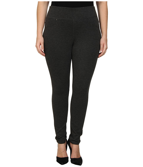 Jag Jeans Plus Size Plus Size Ricki Pull-On Legging in Charcoal Heather 