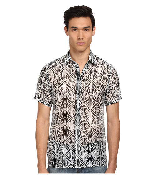 Versace Collection Print S/S Button Up 