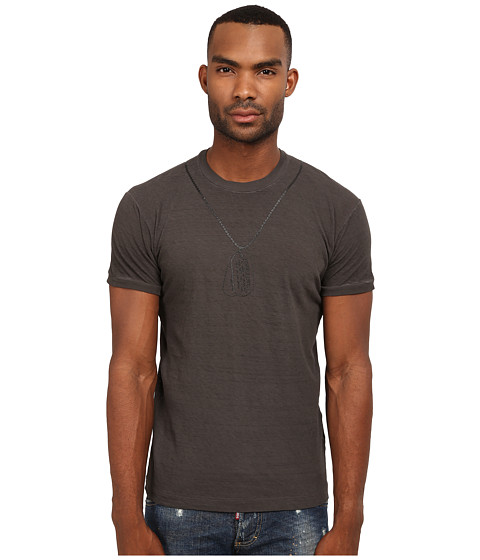 DSQUARED2 Chic Dan Fit T-Shirt with Dog Tag 