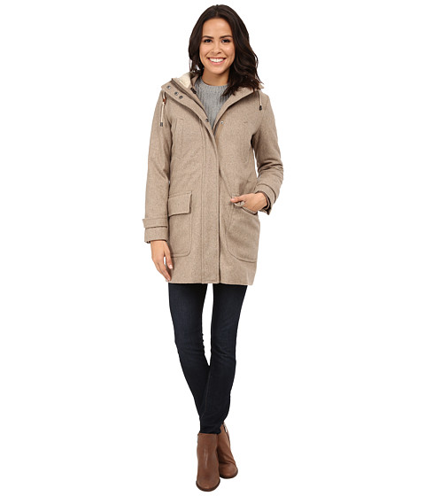 Cole Haan 4-in-1 Hooded Parka with Removable and Reversible Liner Bomber Jacket 