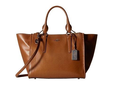 COACH Smooth Leather Crosby Carryall 