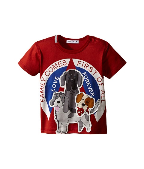 Dolce & Gabbana Kids Dog Family T-Shirt (Infant) 