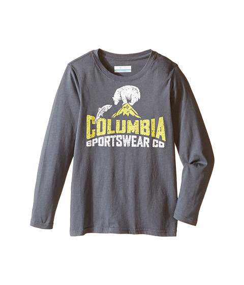 Columbia Kids CSC Bear N' Fish Long Sleeve Shirt (Little Kids/Big Kids) 