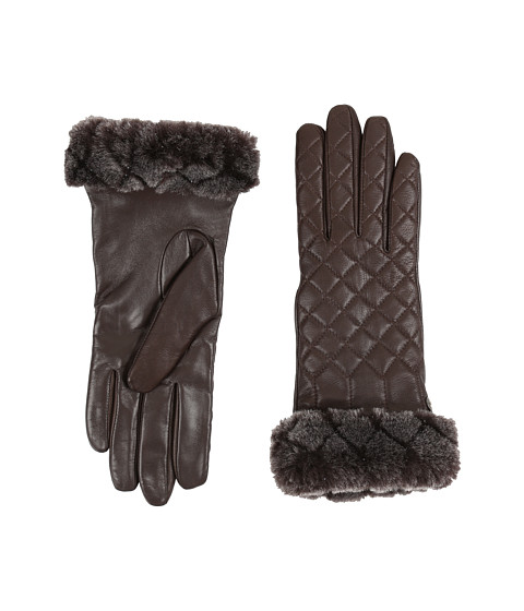 UGG Quilted Croft Leather Smart Gloves 