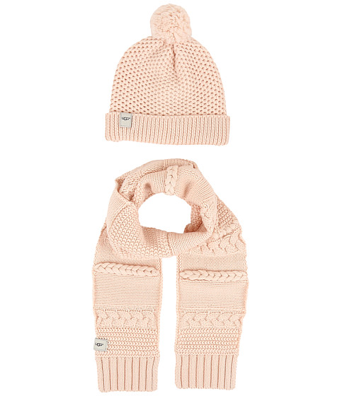 UGG Kids Novelty Beanie and Scarf Boxed Set (Toddler/Little Kids) 