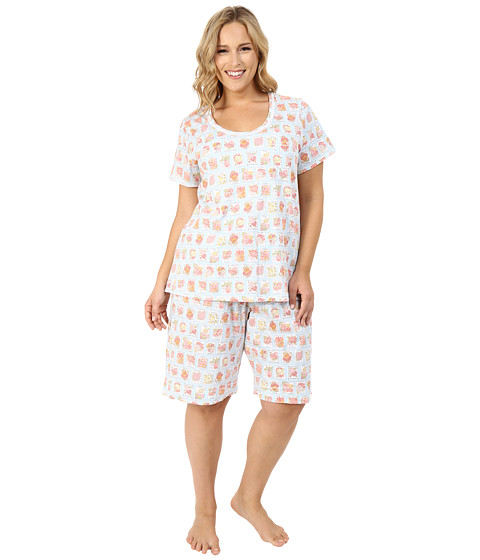 Carole Hochman Plus Size Key Item Bermuda Pajama 