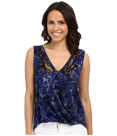 Lucky Brand Printed Floral Top 