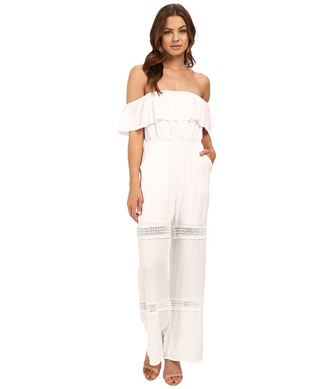 6 Shore Road by Pooja Paradise Lace Jumpsuit Cover-Up 