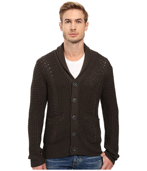 7 For All Mankind Cable Shawl Cardigan 