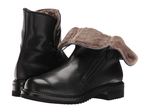 Gravati Double Zip Ankle Boot With Shearling Lining 