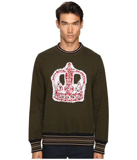 Vivienne Westwood Crown Embroidery Sweatshirt 