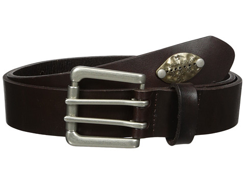 Scotch & Soda Classic Belt in Suede Quality with Metal Stud Detail 