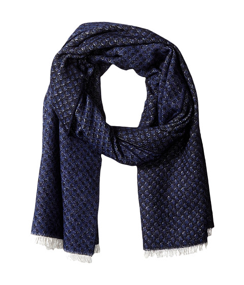 Scotch & Soda Gentleman's Scarf in Soft Wool Blend Quality with Blanket Inspired Pattern 