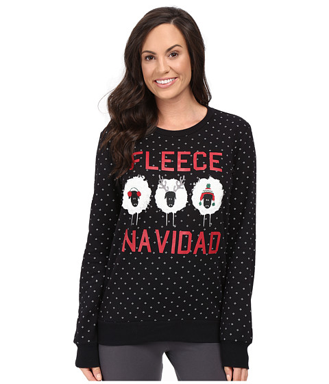 P.J. Salvage Fleece Navidad Holiday Sweatshirt 