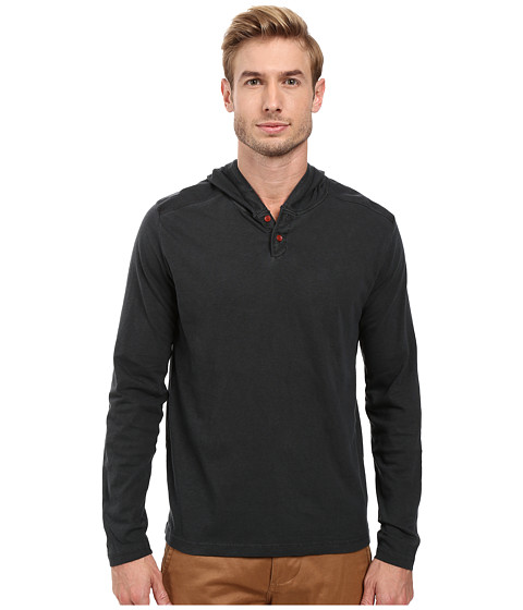 Lucky Brand Two-Button Henley with Hood 
