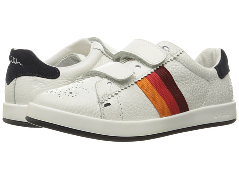 Paul Smith Junior Leather Sneaker with Straps (Little Kid/Big Kid) 
