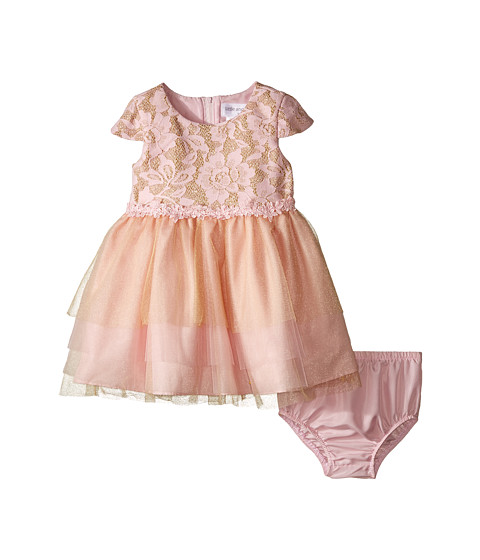Us Angels Cap Sleeve Ballerina Dress (Infant) 