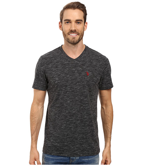 U.S. POLO ASSN. Space Dyed V-Neck T-Shirt 