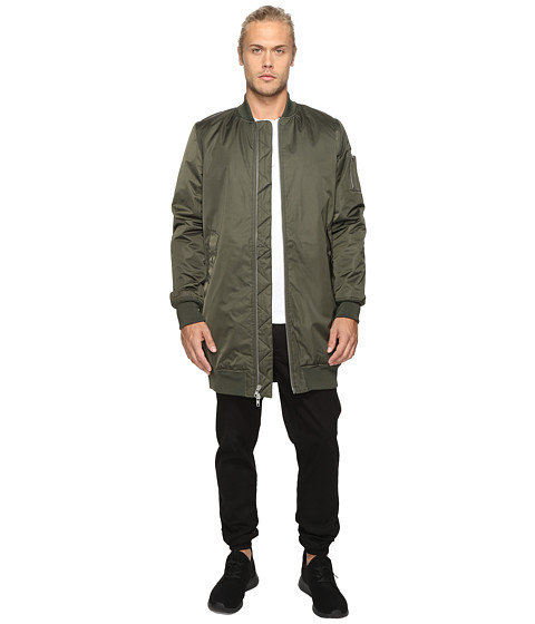 Members Only Elongated MA-1 Bomber Jacket 