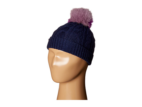 Burberry Kids PPM Cable Knit Hat (Little Kids/Big Kids) at Luxury