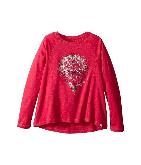 Lucky Brand Kids Long Sleeve Tee with Lotus Graphic (Little Kids) 