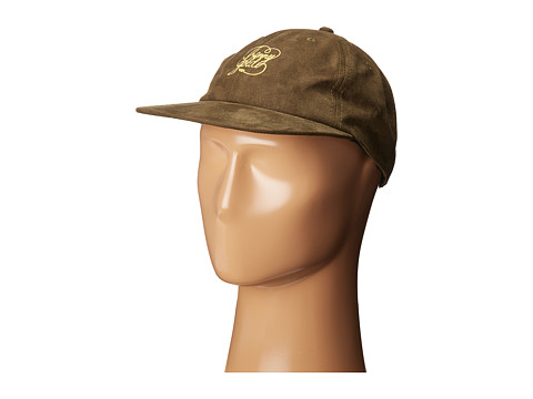 Benny Gold Script Sueded Polo Hat 