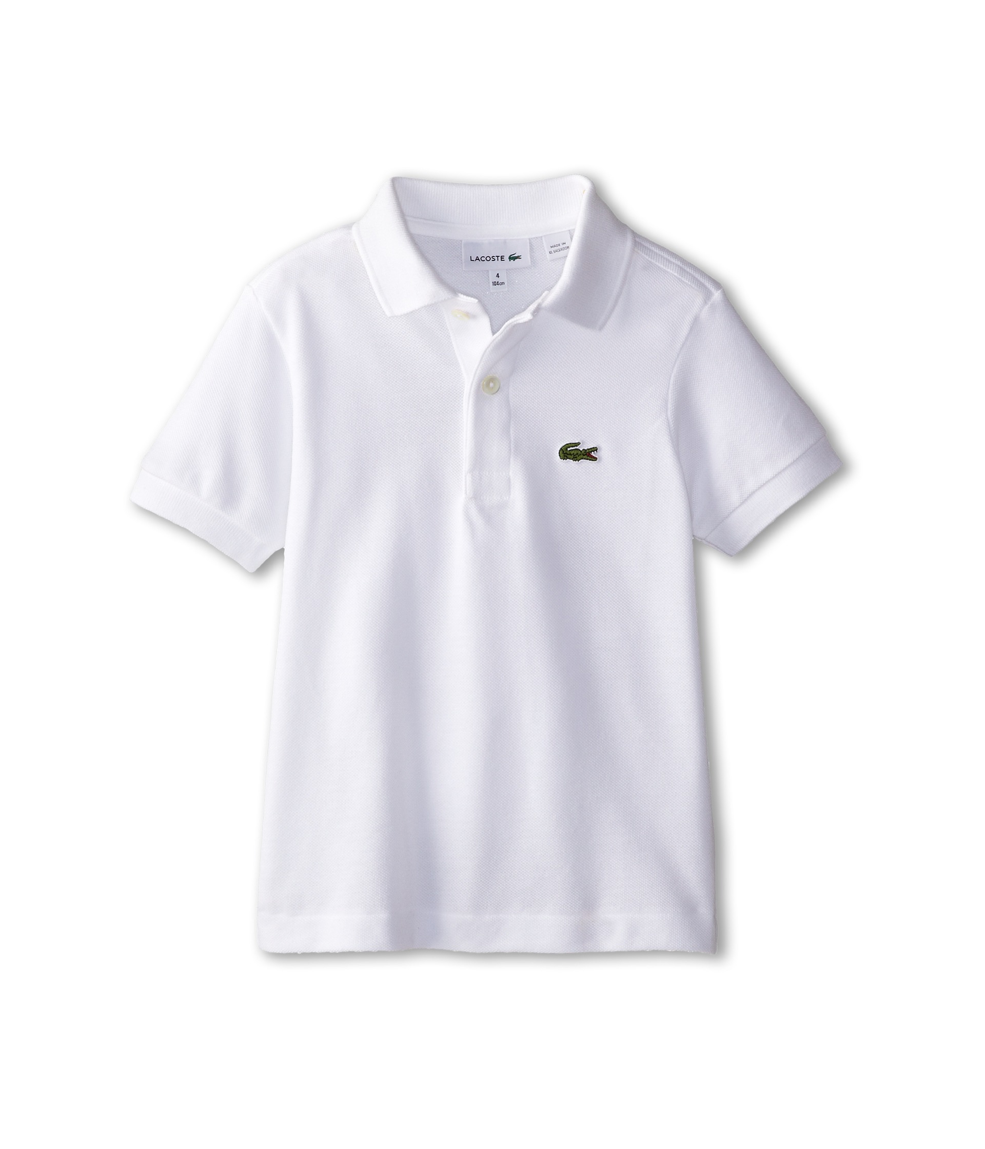   Short Sleeve Classic Pique Polo Shirt (Toddler/Little Kids/Big Kids