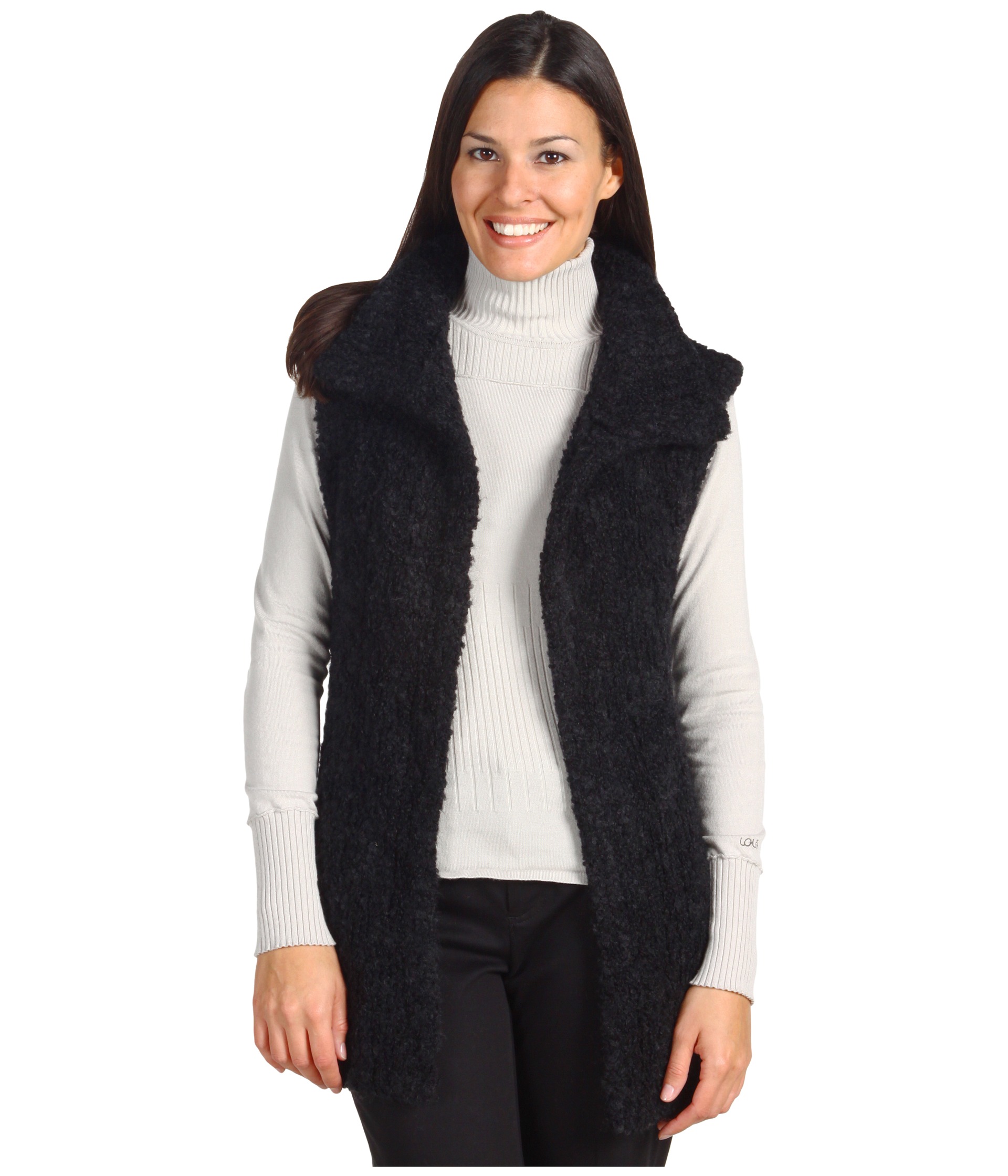Adrienne Vittadini Wool Blend Boucle Vest $134.99 (  MSRP $298 