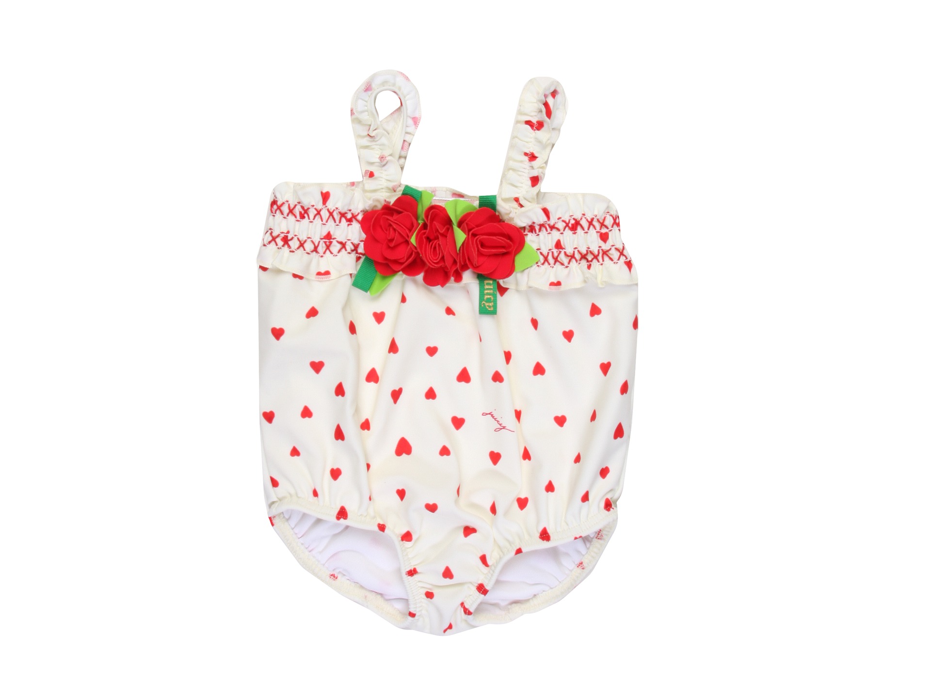 Juicy Couture Kids Layette Embroidered Swimsuit (Infant) $34.99 ( 40% 