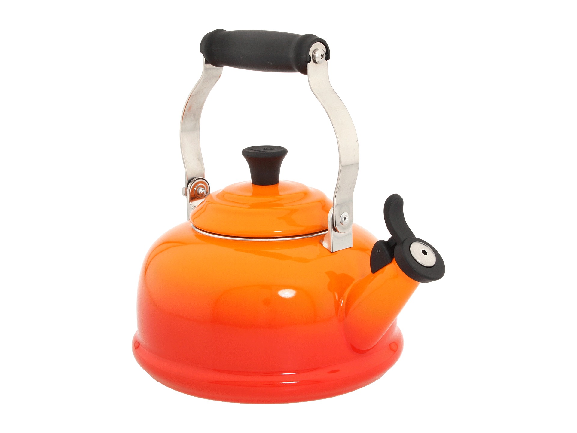 le creuset whistling kettle $ 80 00 