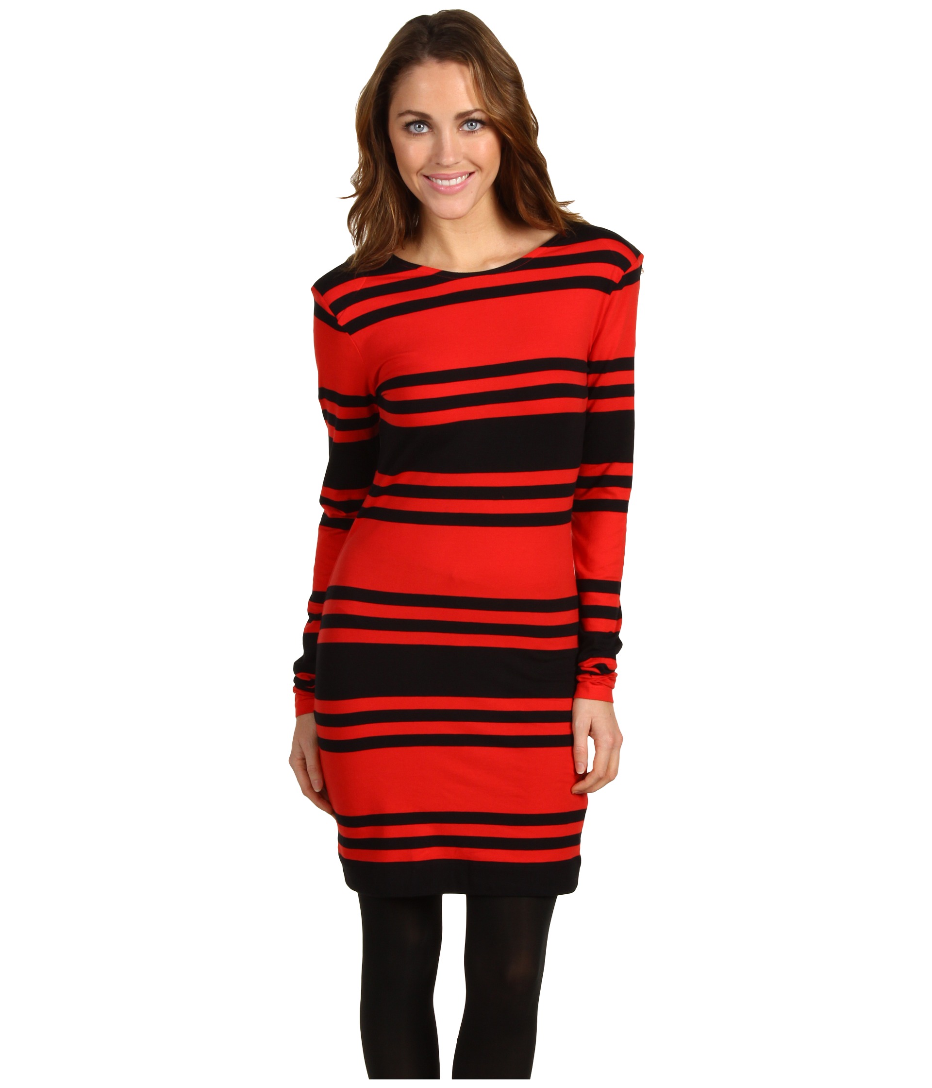 French Connection   Jag Stripe L/S Dress