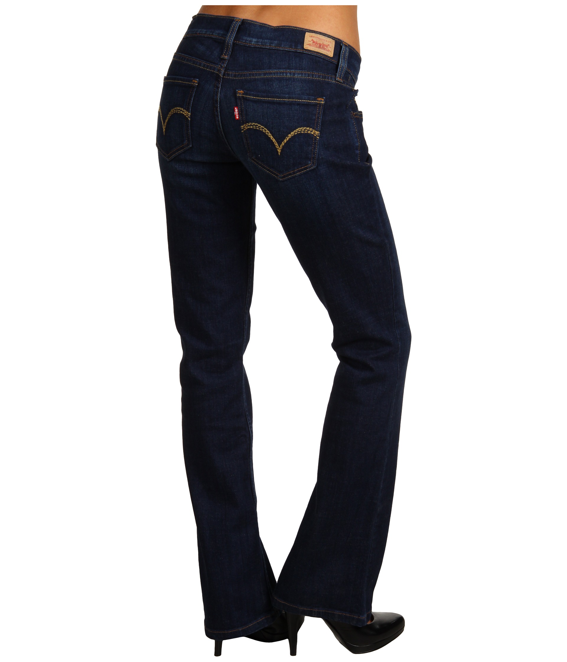 Levis® Juniors   524™ Boot Cut w/ Back Pocket Embellishment