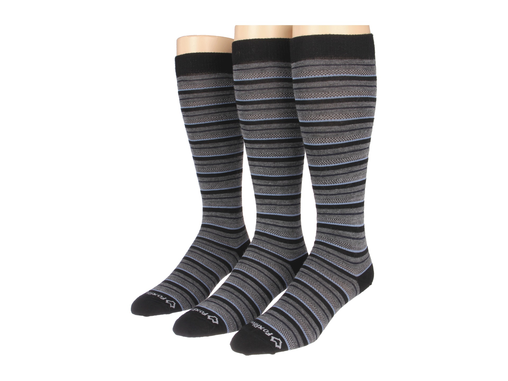 Fox River Knee High Striper Merino Wool Casual Sock 3 Pair Pack $48.00 
