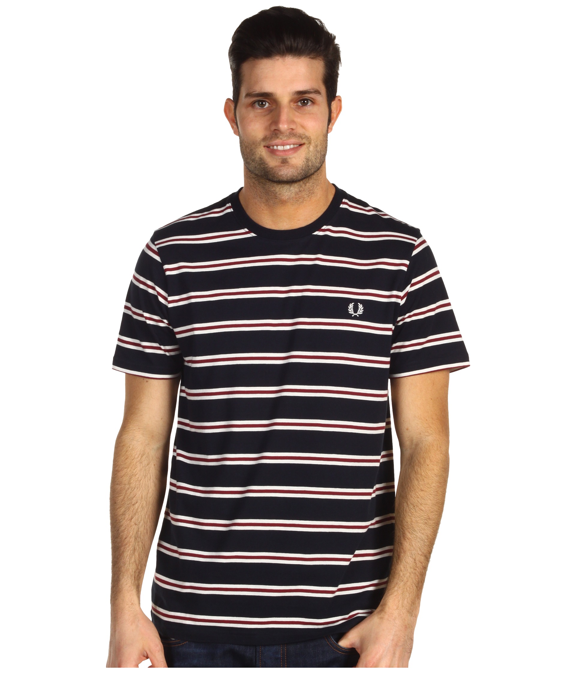 Fred Perry   Bomber Stripe T Shirt