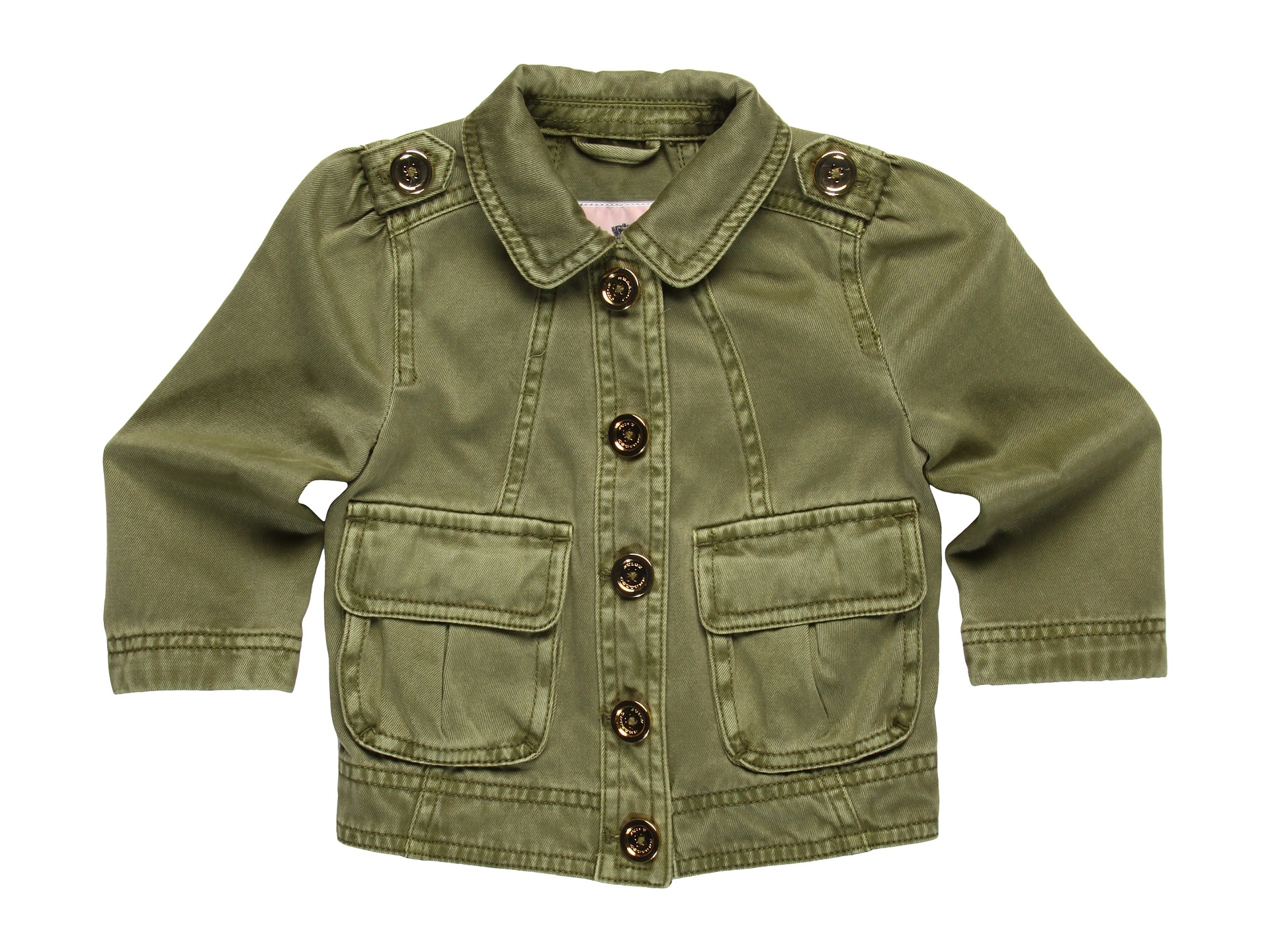 Juicy Couture Kids   Girls Military Jacket (Toddler/Little Kids)