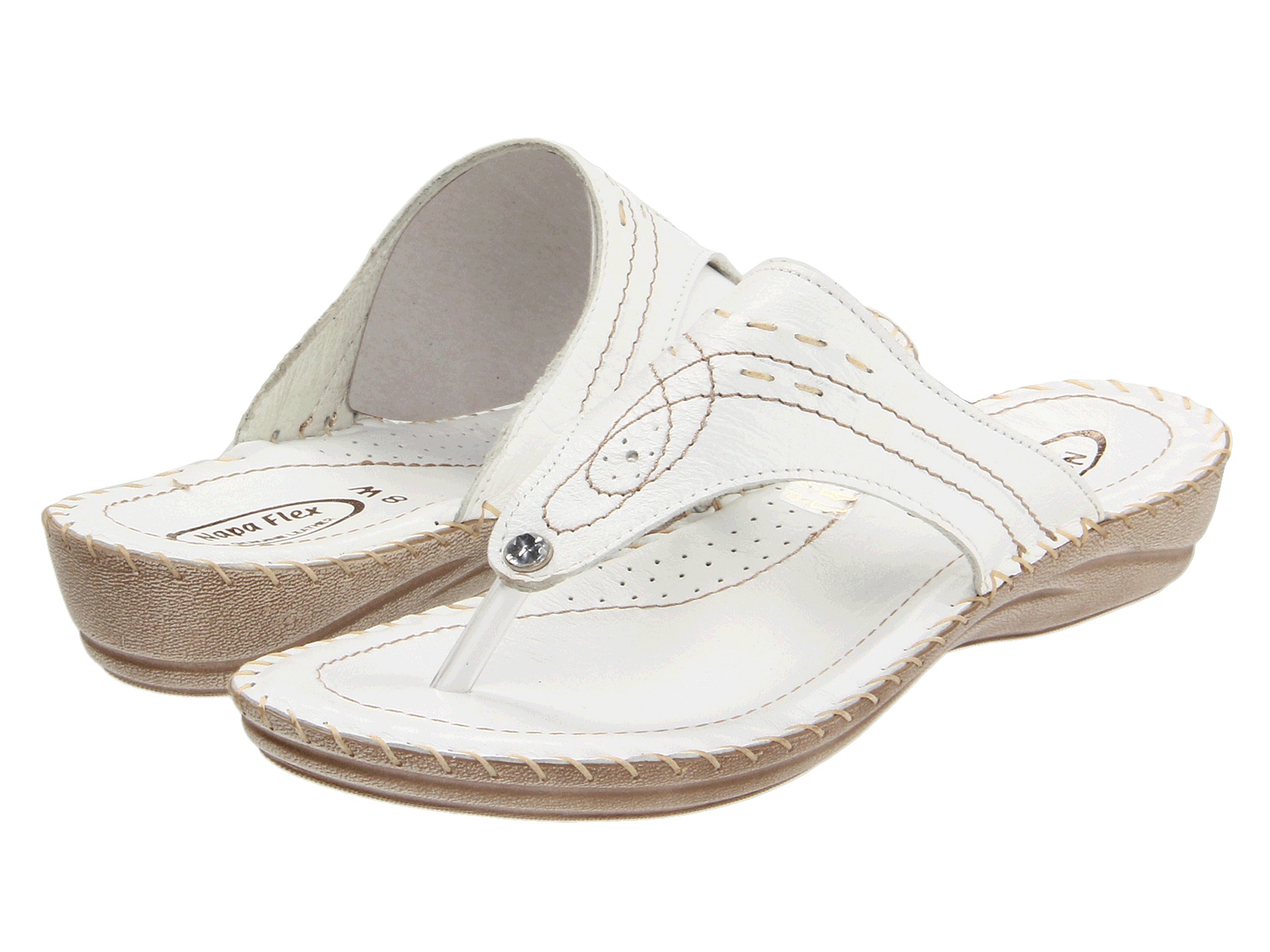 white flip flops” 1