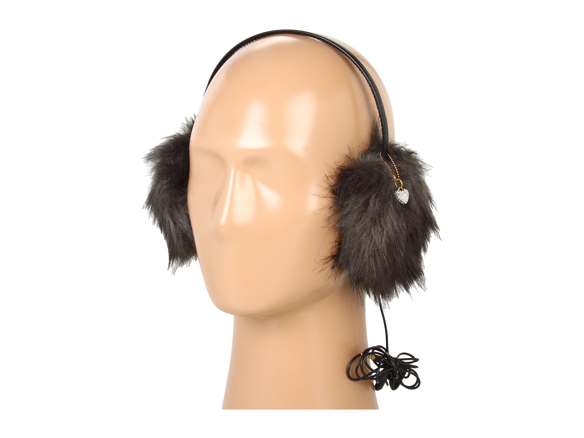 juicy couture faux fur earmuff headphone $ 88 00 rachel